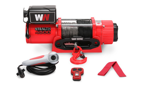 Treuil stealth 4500lb 12v avec - stealth,