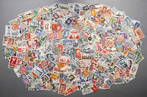 Lot collection timbres france - lot,