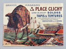 À La Place Clichy: Carpets and Hanging / circa 1910 / Caravan / Chamelier