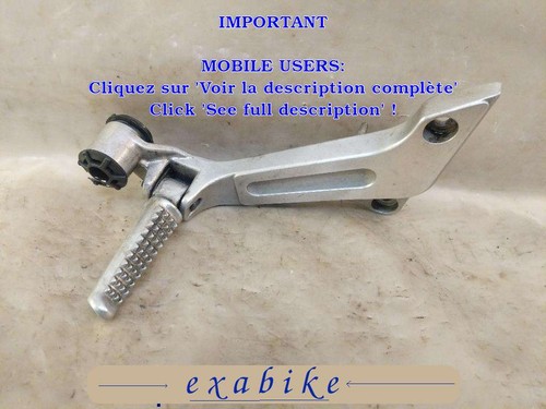 Platine repose pied - platine, arriere