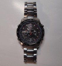 [Excellent] CASIO Edifice EQW-M1000D Solar Radio Chronograph watch body only #48