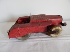OLD TOY TRACTOR UNIT Charles Rollet sheet metal toy