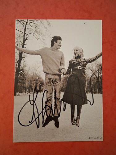 Autographe isabelle aubret - autographe,