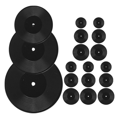 Pcs faux disques vinyles - 18,
