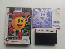 Ms Pac-Man Complet sur Master system !!