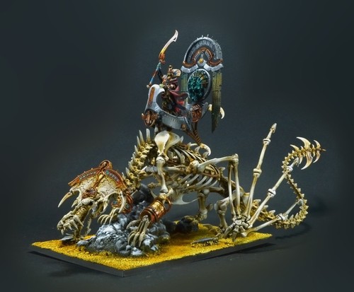 Roi des tombes sur dragon - , en