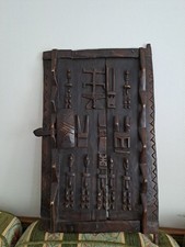 Porte De Dogon. Sculpture. Mali. Années 50. Art Africain