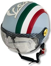 Casque Vintage en Simili Cuir Approuvé pour Vespa - Taille L