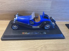 Burago Bugatti Type 55” Car  - Blue - Scale 1:24