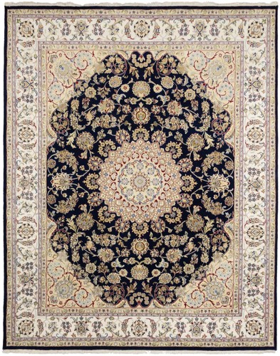 6x9 handmade dark navy - handmade,