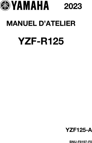 Yzf r125 manuel cles - 23-24,