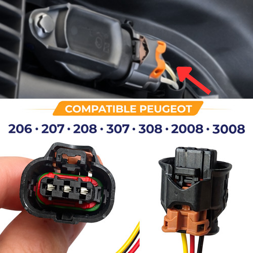 Fiche connecteur bobine - fiche,