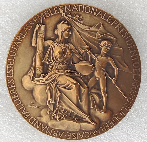 Medaille 1906 armand falliere - armand,