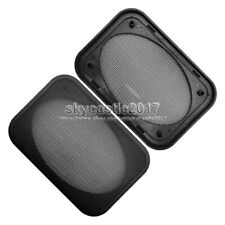 2pcs 4"x6" 4x6 inch Speaker Cover Metal Mesh Grille Protection Decorative Circle