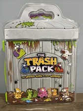 The Trash Pack Collector Case With Handle Item 68005 & 8 Trash Figures Lot B
