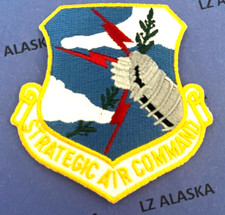 U.S. AIR FORCE STRATEGIC AIR COMMAND PATCH (AFF) USAF SAC