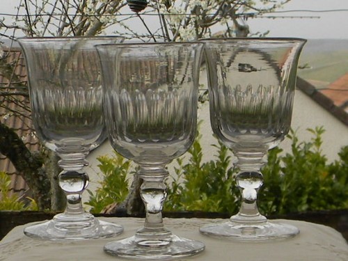 Verres eau anciens en - eau,