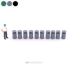 HO Lot 10 Poubelles Urbaines