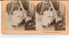 STEREOSCOPIC VIEW - B.W. KILBURN -  ROMANTIC SCENE (02) - 1899