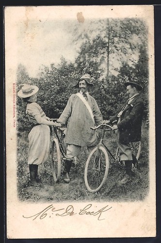 Dame monsieur vélo - et,