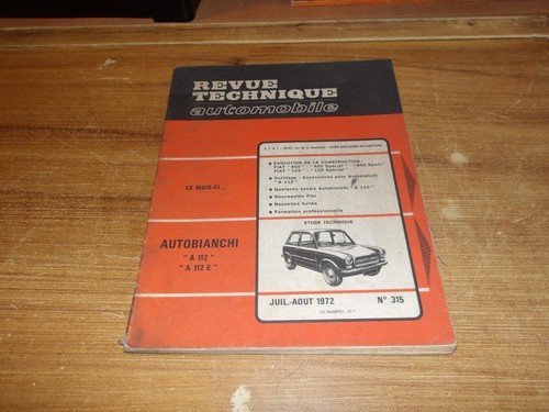 Revue technique rta - revue,