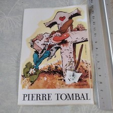 sticker PIERRE TOMBAL - Dupuis