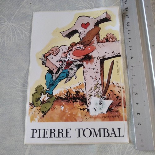 Sticker pierre tombal - -, dupuis