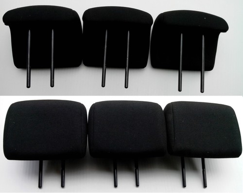 Appuie tête noirs - 3, appuie-tête