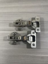 Salice 2P6 Euro Door Hinge Self-closing w/ Cabinet Mounting Plate Set of 2 New!