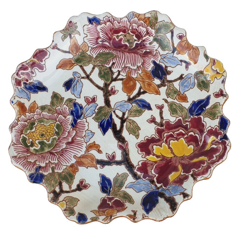 Gien assiette octogonale - gien,