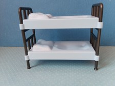 Playmobil Western - *Light Blue Double Bedding Bed for Your Cowboy Soldiers