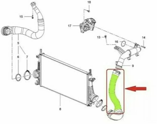 Durite turbo tuyau air - durite,