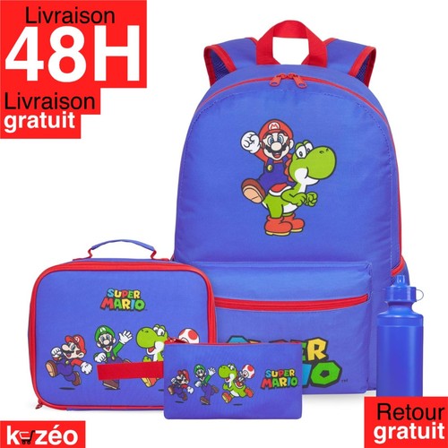 Sac dos enfant super - super, mario