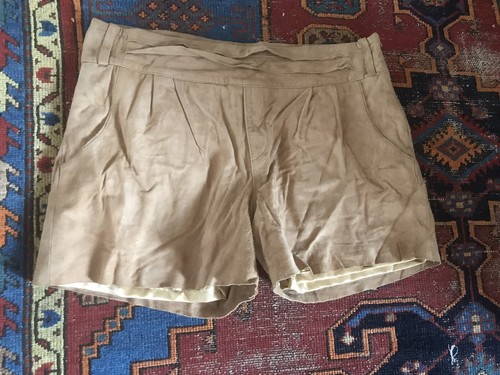 Short cuir chevre - cuir, de