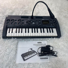 Korg MS1 microSAMPLER Sampling Keyboard w/ mic power supply Music instruments