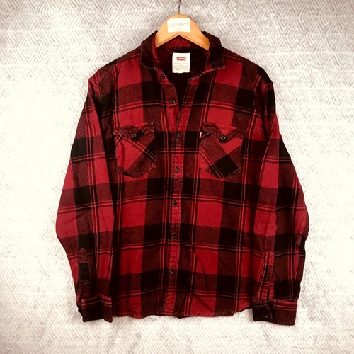 Levi chemise homme rouge - chemise,