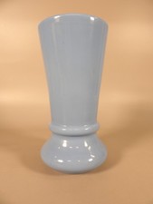 Blue opaline vase - height