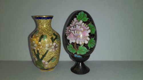 Objets vitrine en emaux - objets,