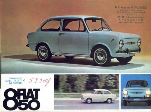Catalogue brochure fiat 850 - catalogue,