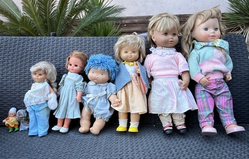 Lot poupées vintage - 8,