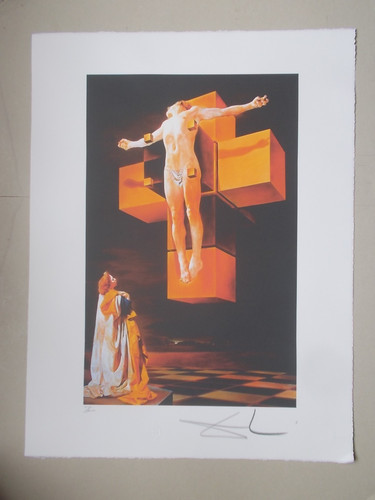 Lithographie salvador dali - lithographie,, "