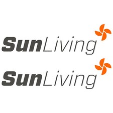 2 x SunLiving 65cm x 18cm