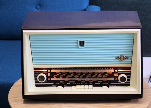 Enceinte vintage bluetooth - enceinte,