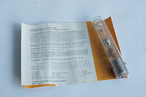 Ampoule lampe spectrale - lampe, à