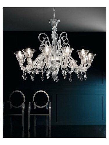 Lustre classique murano - lustre,