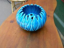 Ceramic Patches Pique Flower Ceramic Blue Vase