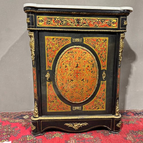 Crédence décorée boulle - crédence,