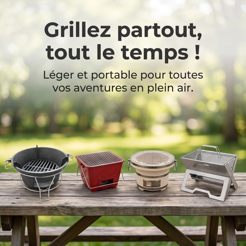 Barbecue charbon bois de - barbecue,