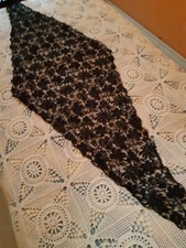 jolie mantille Noire de 51 cm