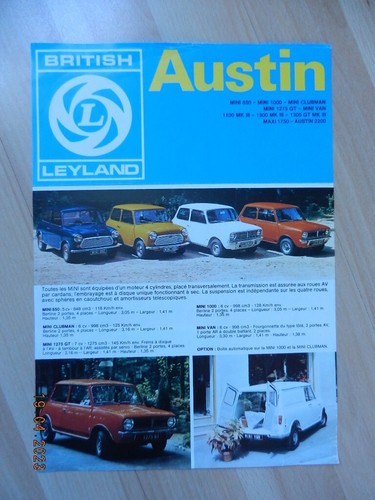 Catalogue gamme austin - catalogue,